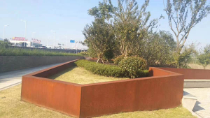 苍南耐候钢挡土墙